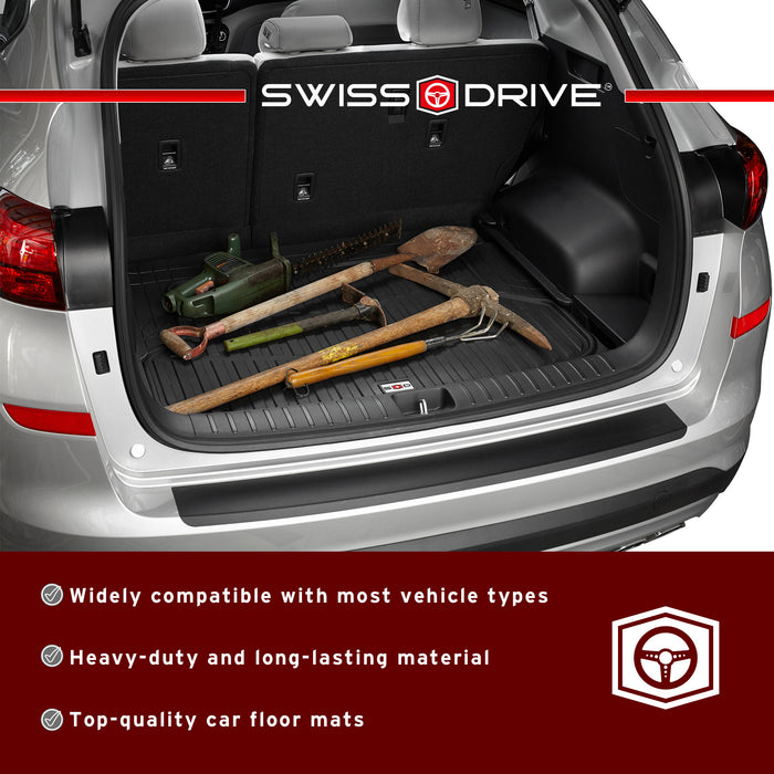 Swiss Drive Foldable Utility Trunk Mat