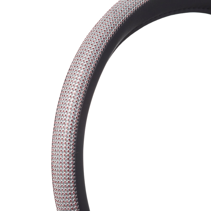 Swiss Drive Steering Wheel Cover Diamond Pink Medium - FVP125P