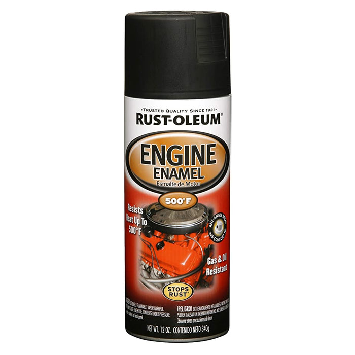 Rust-Oleum 500° Engine Enamel - Semi-Gloss Black