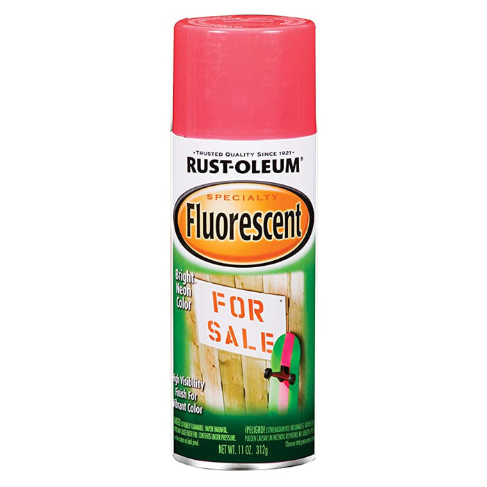 Rust-Oleum Fluorescent Spray - Fluorescent Pink
