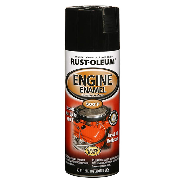 Rust-Oleum 500° Engine Enamel - Gloss Black