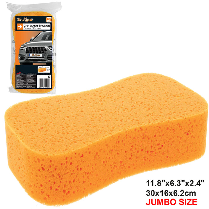 Mr. Kleen Jumbo Sponge 11.8" x 6.3" x 2.4"