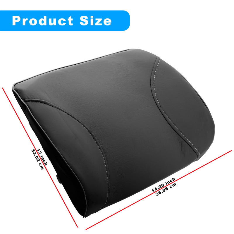 Swiss Drive Lumbar Support Black 36cm 14" x  33cm 13" - LUMBAR2