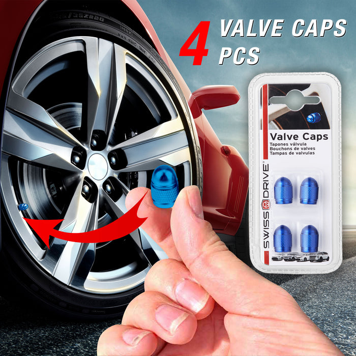 Swiss Drive VALVE CAPS 4PCS