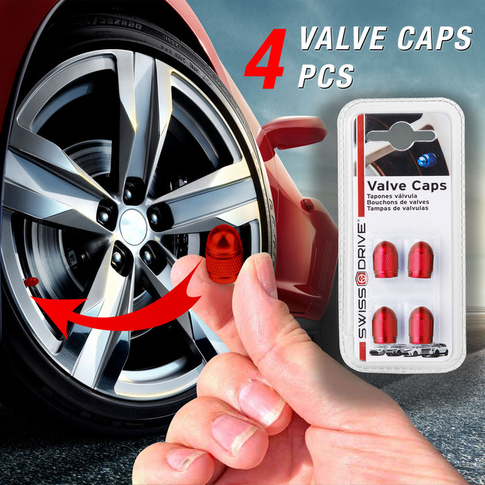 Swiss Drive VALVE CAPS 4PCS