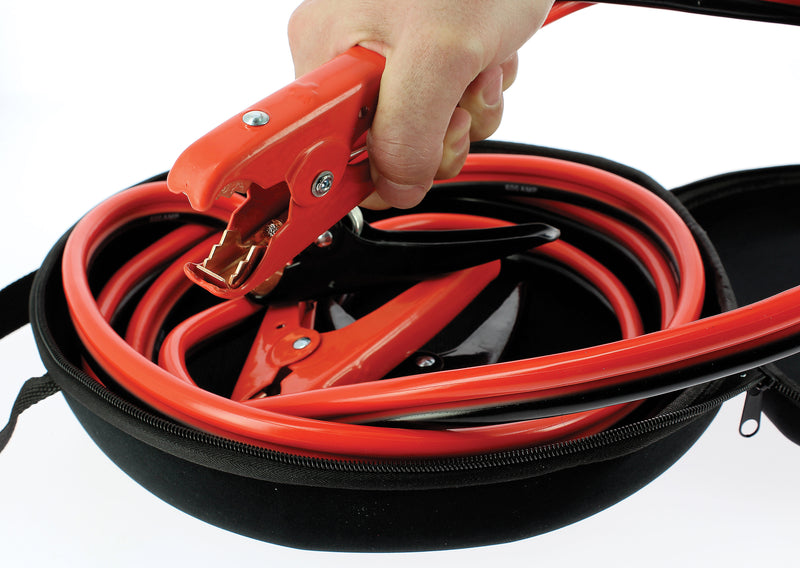 Swiss Drive Heavy Duty Booster Cables (600 AMP | 4 Gauge | 12/24V) - M707008