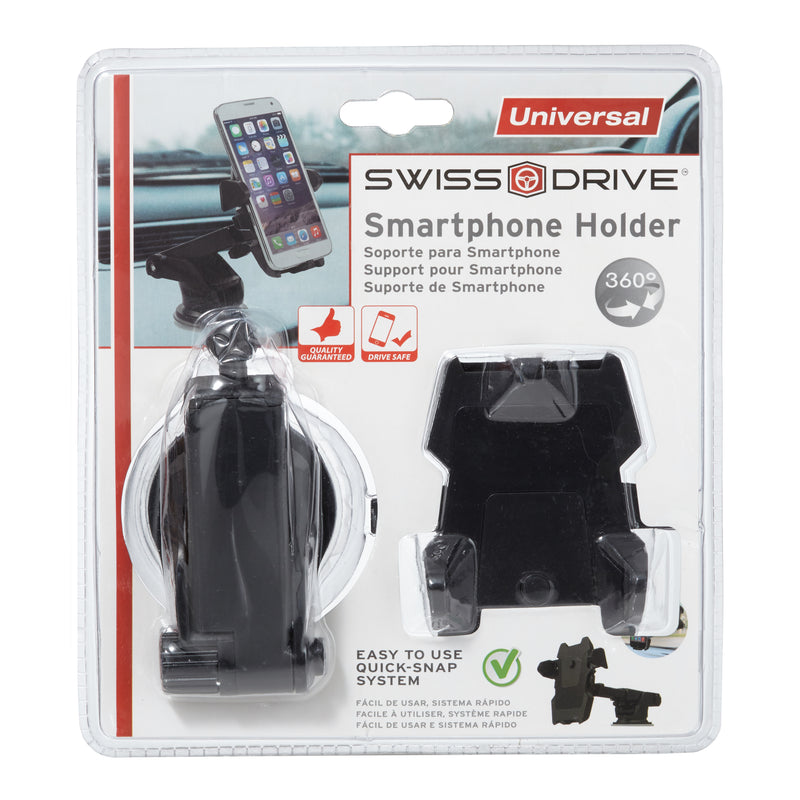 Swiss Drive Smartphone Holder 360 Black - MHOLD12