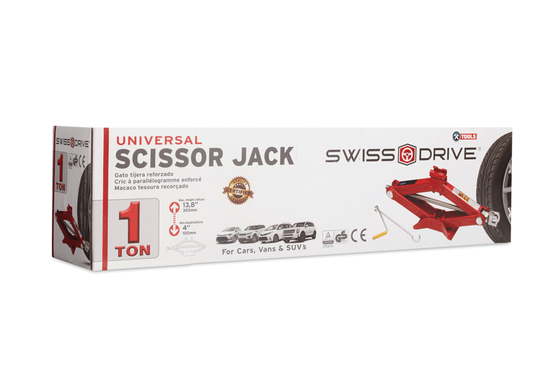 Swiss Drive Scissor Jack, 1 Ton - P220200