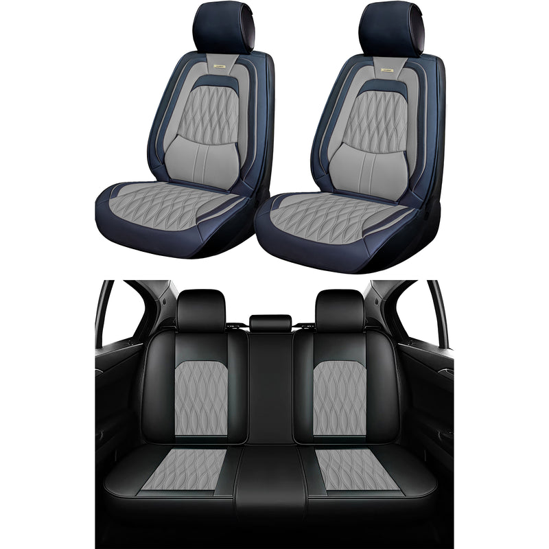 Swiss Drive Universal Car Seat Pulse Luxe 9 Piece Black/Grey - PULSE02