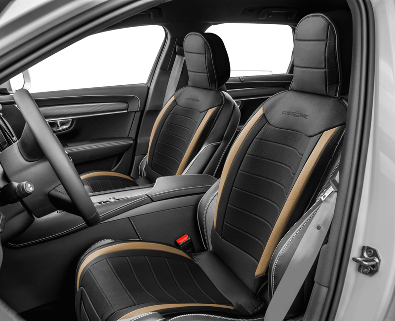 Swiss Drive Seat Cover Excelsior Black/ Beige