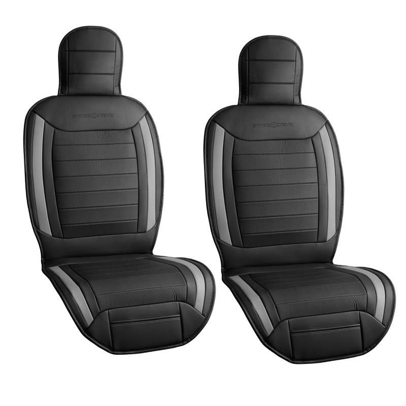 Swiss Drive Seat Cover Excelsior Black/Grey - REX3000