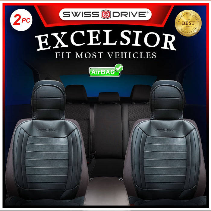 Swiss Drive Seat Cover Excelsior Black