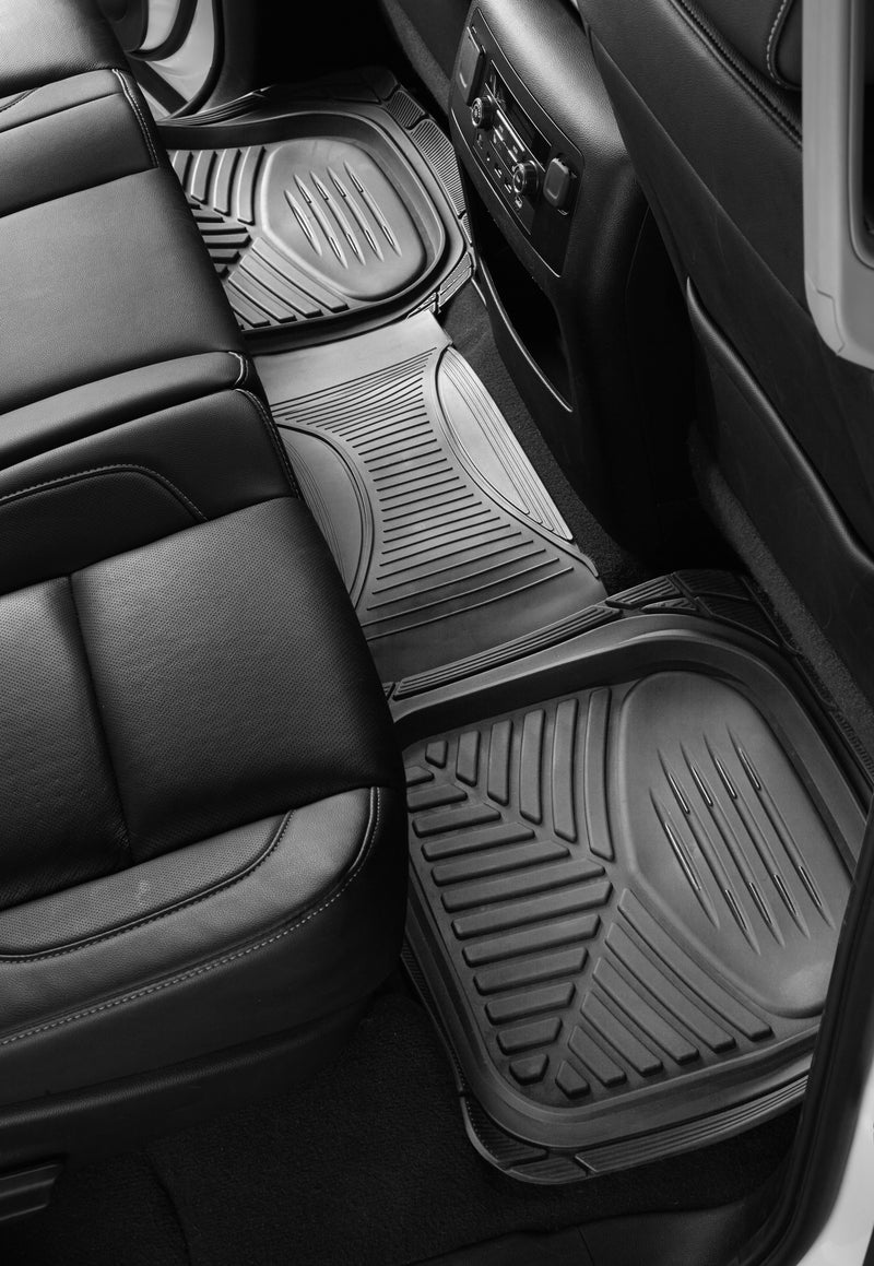 Swiss Drive All Weather Floor Mat 5 Piece Grey