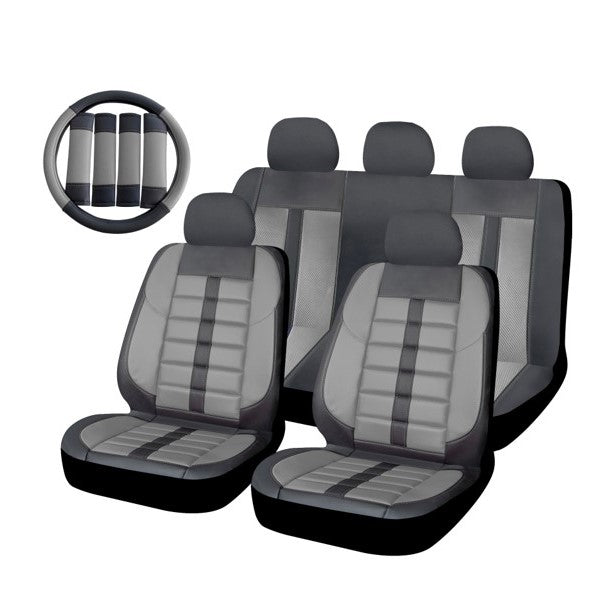 Swiss Drive Seat Cover Supreme Black/Grey