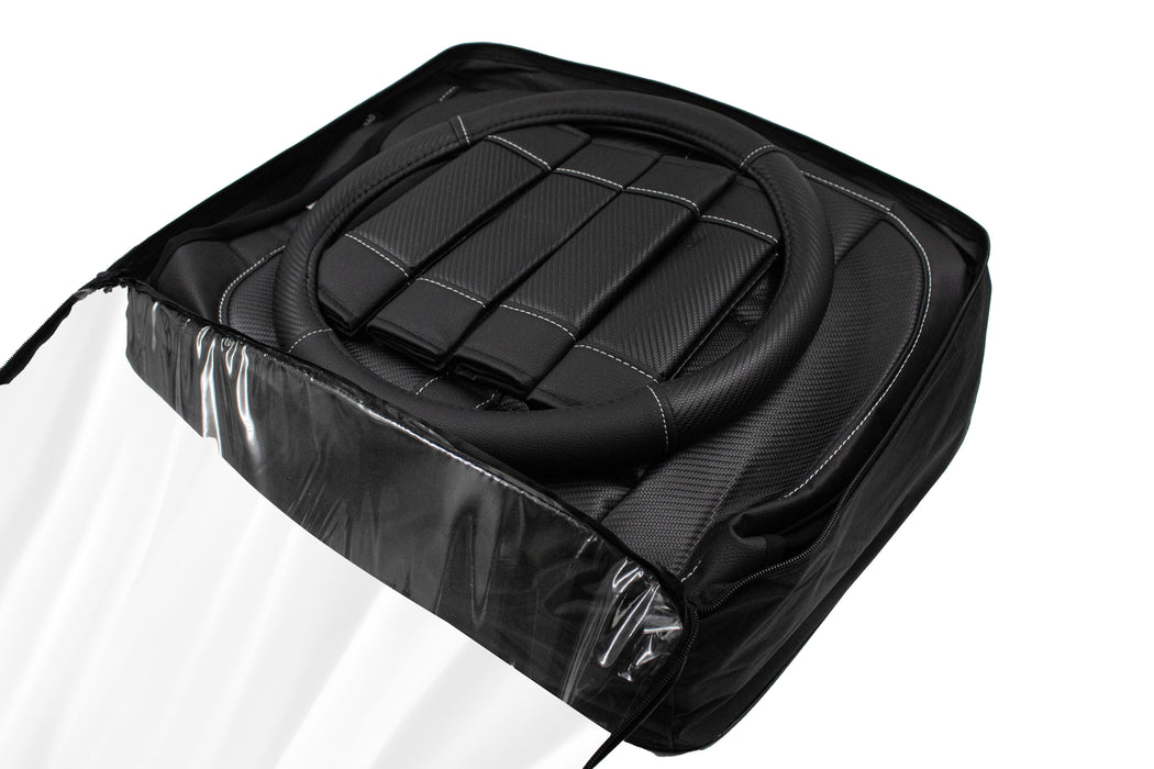 Swiss Drive Seat Cover Supreme Carbon Black