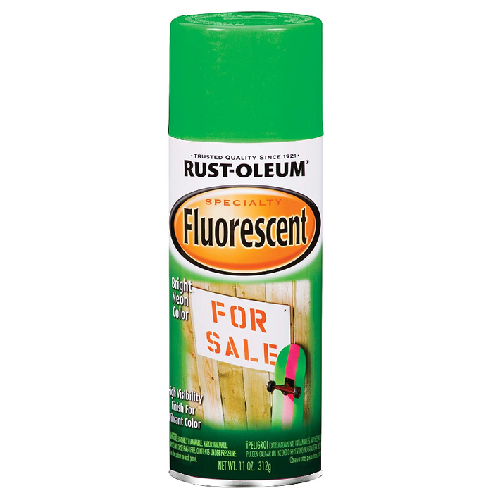 Rust-Oleum Fluorescent Spray - Fluorescent Green
