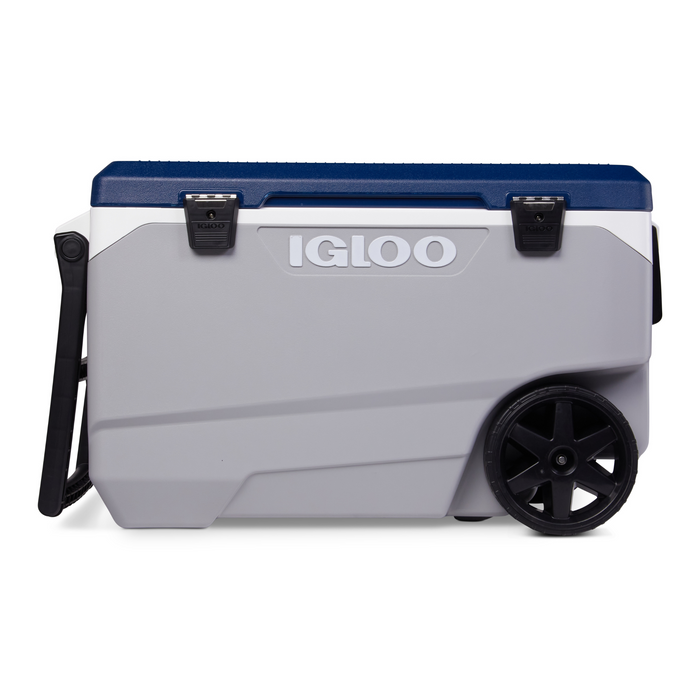 Igloo MaxCold Latitude Roller 90 QT Cooler (Ash Grey/Sea/Black)