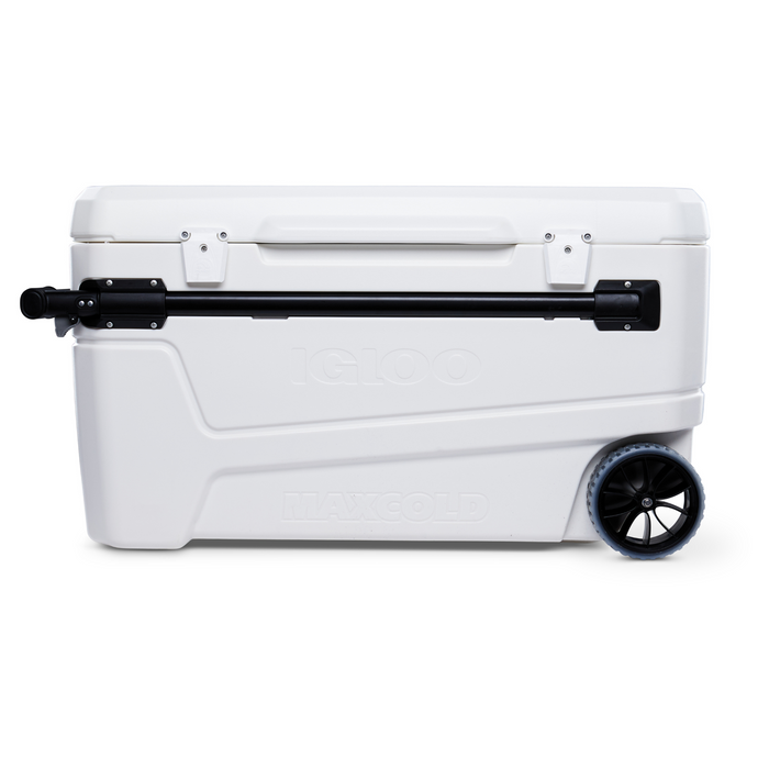 Igloo Sunset Glide Roller 110 QT Cooler (White)