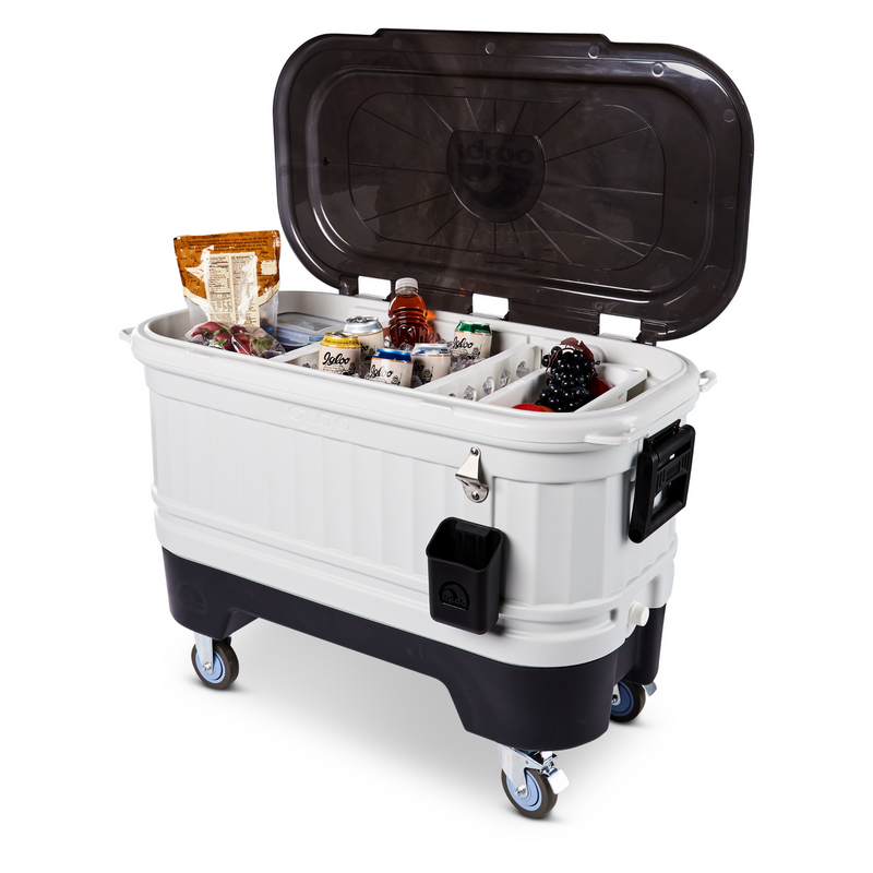 Igloo Party Bar Cooler 125 QT Cooler (Black/White)