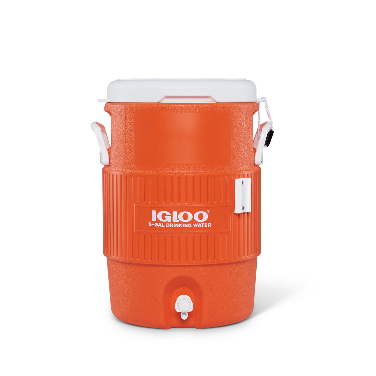 Igloo 5 Gallon Seat Top Water Jug Without Cup Dispenser (Orange ...