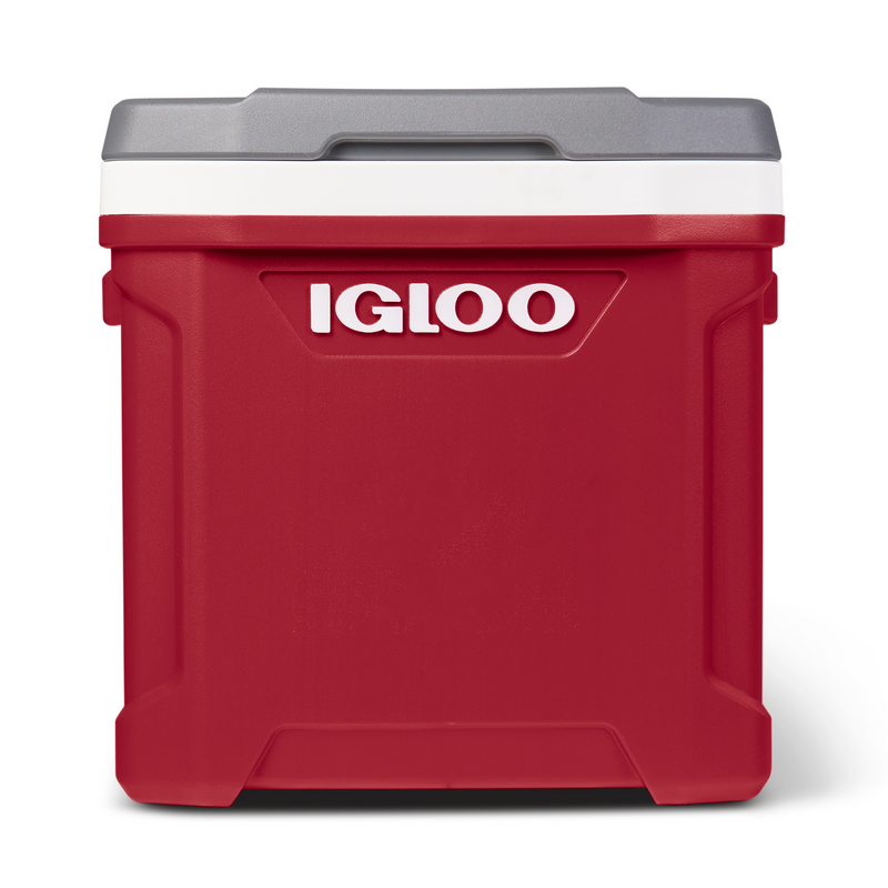 Igloo Latitude 2-Wheeled 60 QT Cooler (Industrial Red/Meteorite)