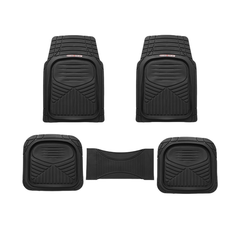 Swiss Drive All Weather Floor Mat 5 Piece Black