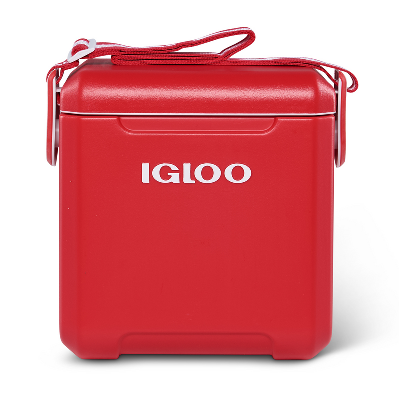 Igloo Tag Along Too 11 QT Cooler (Racer Red/White)