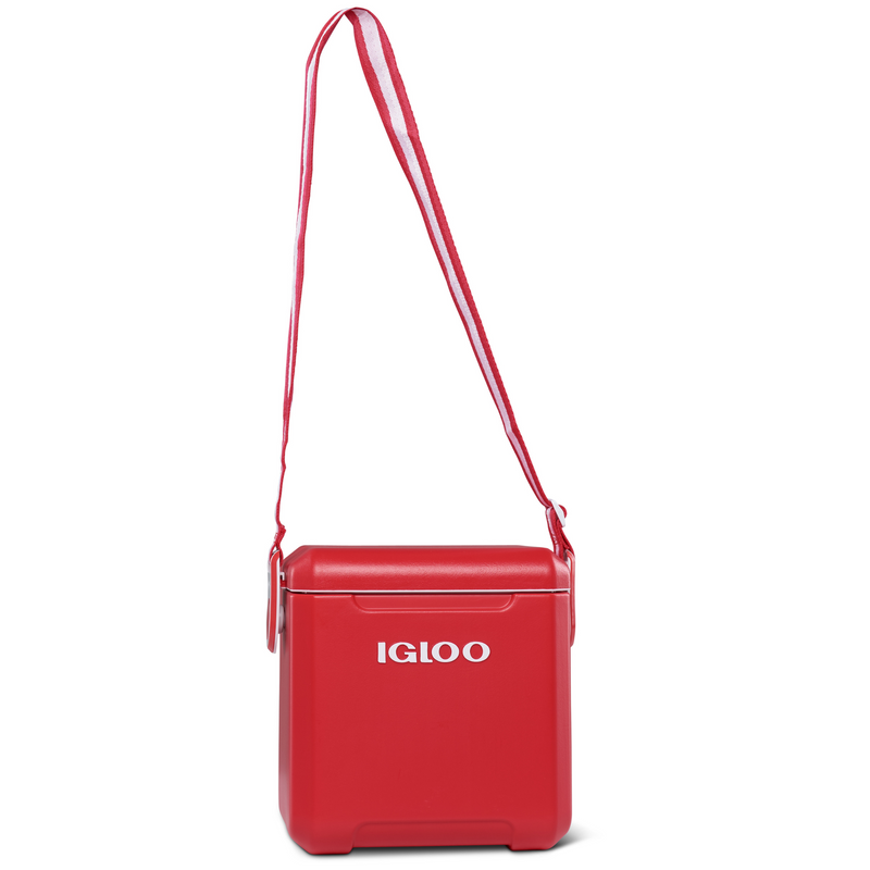Igloo Tag Along Too 11 QT Cooler (Racer Red/White)