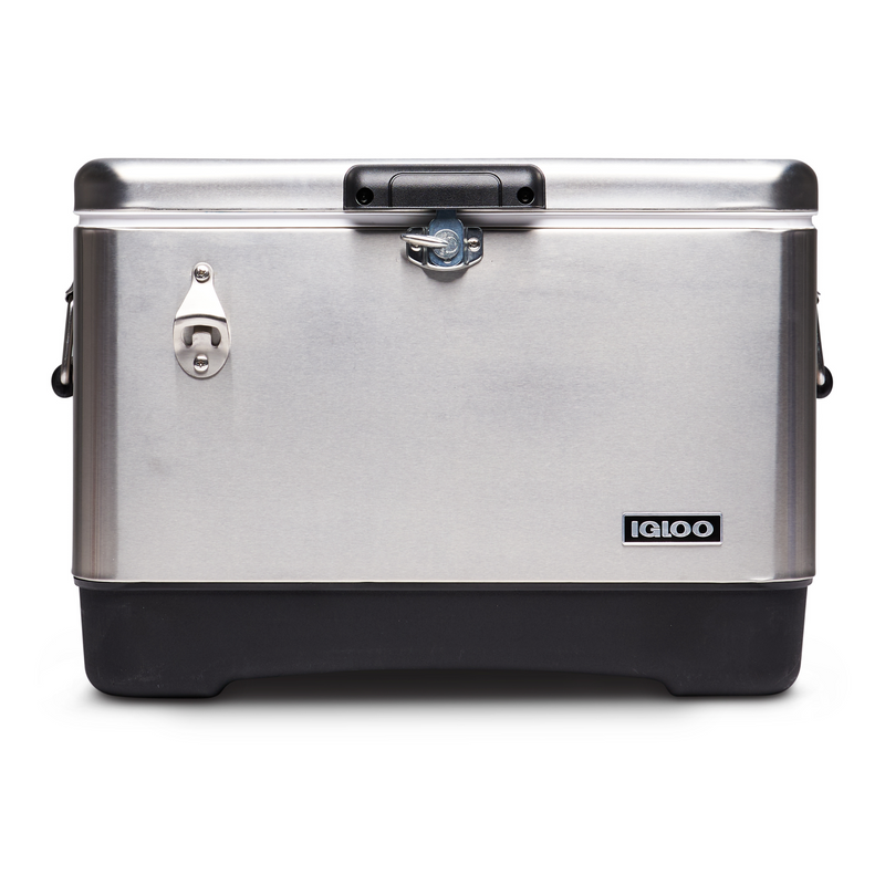 Igloo Legacy Cooler 54 QT Cooler (Stainless Steel)