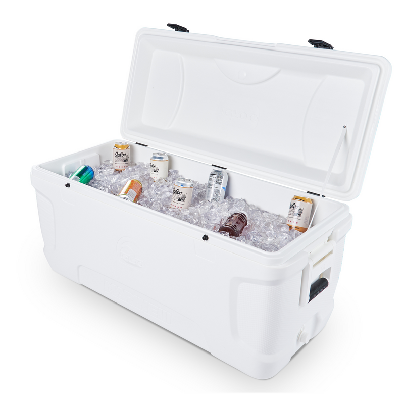 Igloo Marine Contour 150 QT Cooler (White)