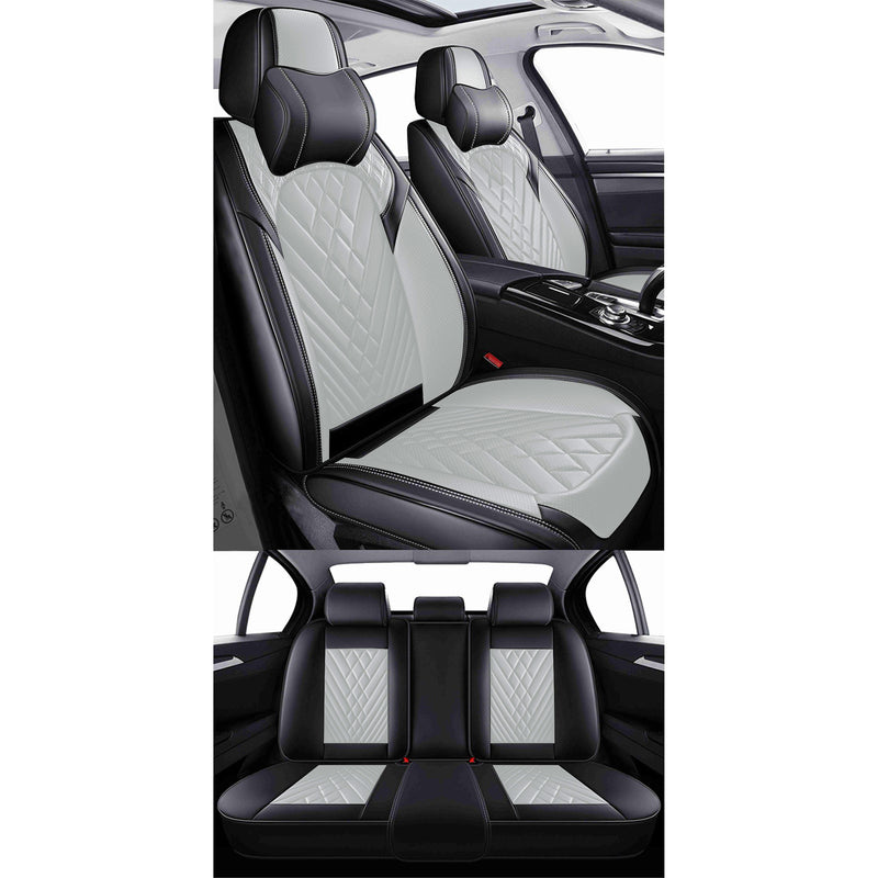 Swiss Drive Universal Car Seat Vitesse Ultra-Luxe 15 Piece Black/Grey - VITESE2