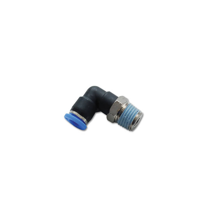 Vibrant Performance Male Elbow Fitting, for 1/4" O.D. Tubing (1/8" NPT Thread) - 2667
