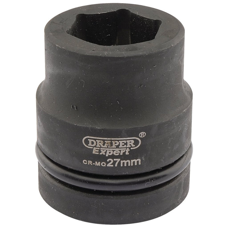 Draper 1" Dr. 6 Point Expert HI-TORQ® 6 Point Impact Socket (MM)