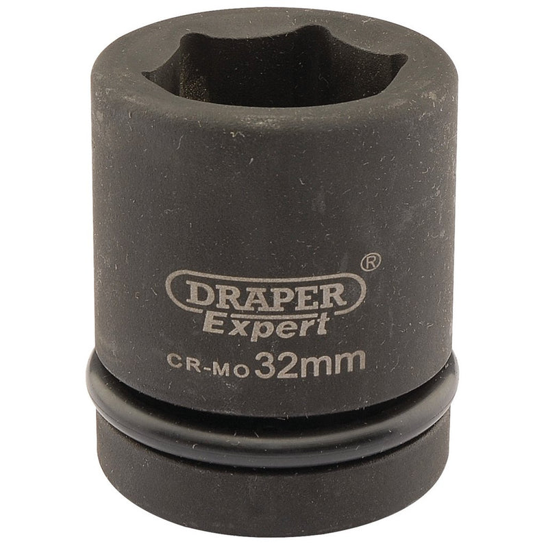 Draper 1" Dr. 6 Point Expert HI-TORQ® 6 Point Impact Socket (MM)