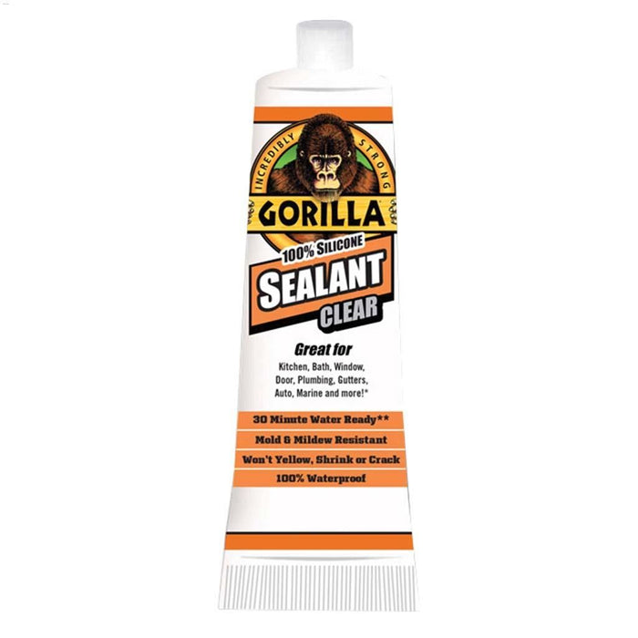 Gorilla 100% Silicone Sealant – Clear