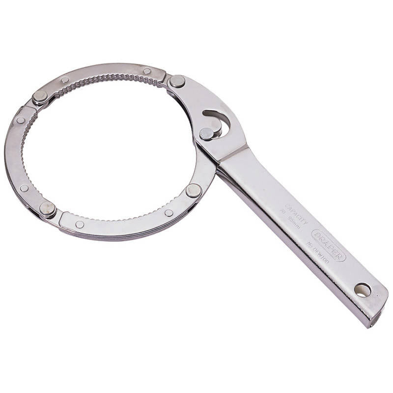 Draper Oil Filter Wrench, 100mm