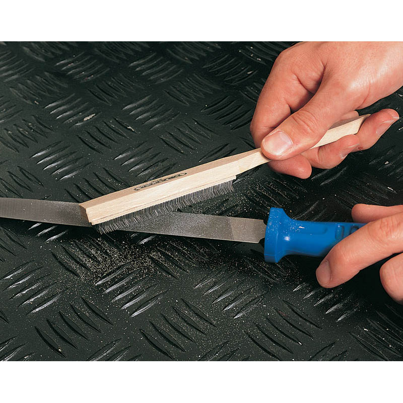 Draper File Cleaning Brush, 210mm
