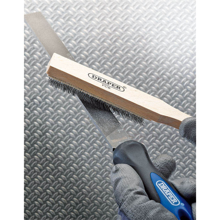 Draper File Cleaning Brush, 210mm