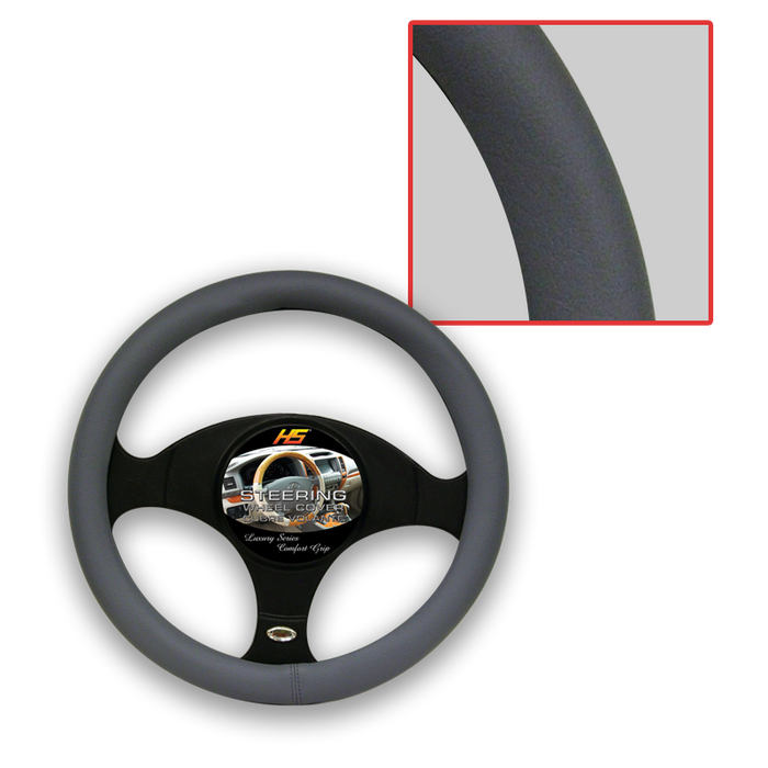 HS Steering Wheel Cover Grey