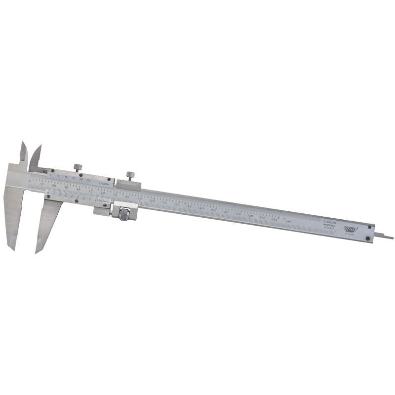 Draper Vernier Caliper With Fine Adjustment, 0 - 200mm