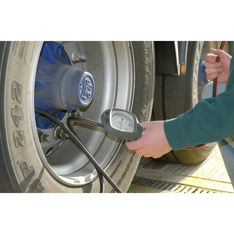 Draper PCL Airforce Analogue Tyre Inflator - 42599
