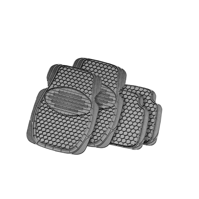 HS Universal Trapper Car Mat 4 Piece - Grey