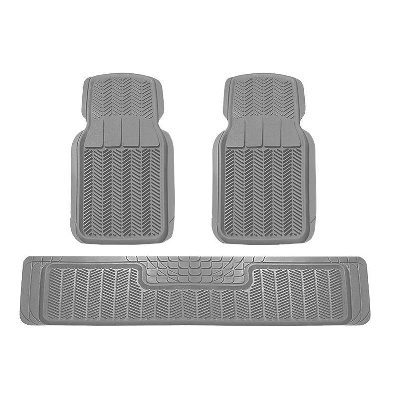 HS Universal Weathergard Car Mat 3 Piece - Grey