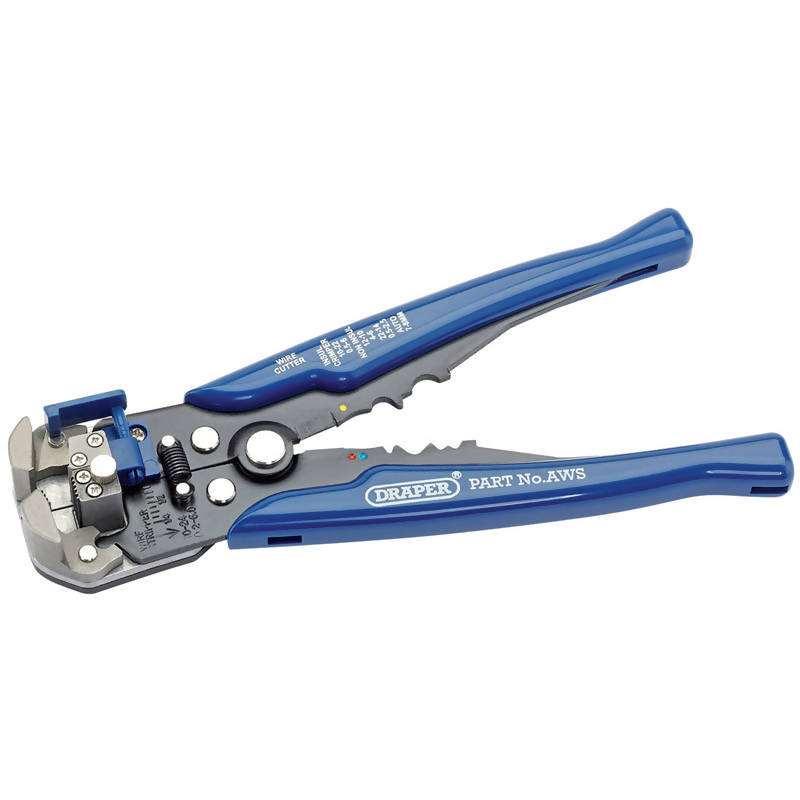 Draper Dual Action Automatic Wire Stripper/Crimper, 210mm