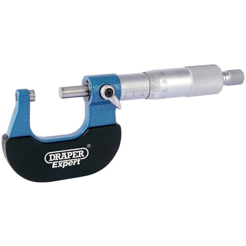 Draper Metric External Micrometer, 0 - 25mm