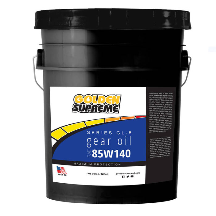 Golden Supreme Gear Oil SAE 85W140 - 1 Pail