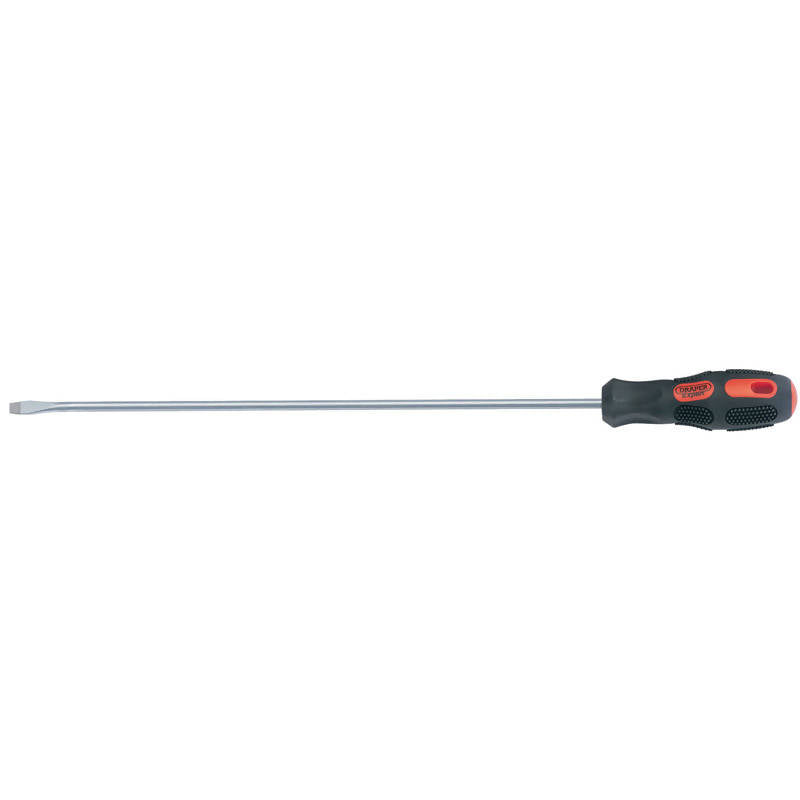 Draper Plain Slot Flared Tip Flat Head Long Reach Screwdriver - 6 X 450mm