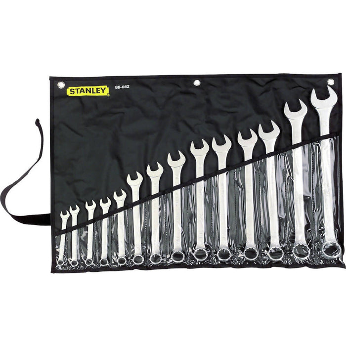Stanley Metric Combination Wrench Set w/14Pcs, 10 Mm - 32 Mm (MM)