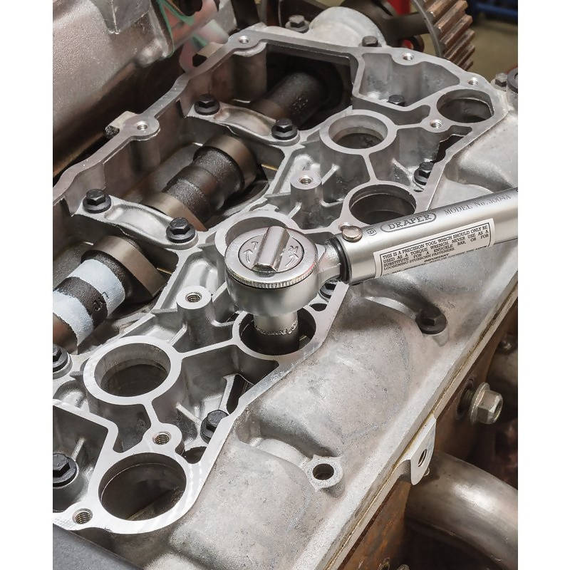 Draper Ratchet Torque Wrench, 3/8" Sq. Dr., 10 - 80Nm (Display Packed)