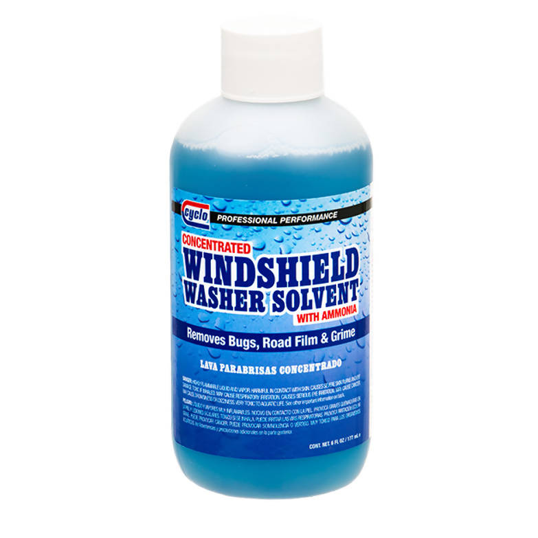 Cyclo Windshield Washer Solvent W/ Ammonia - 6 OZ